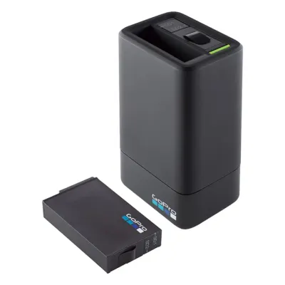 Used Gopro Fusion Dual Battery Charger + Battery