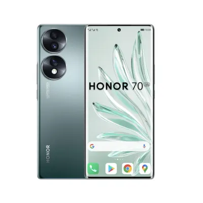 Honor 70 5G, Dual SIM, 12GB RAM, 256GB Storage – Emerald Green