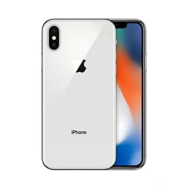 Apple iPhone X, 64GB, Silver (Refurbished)